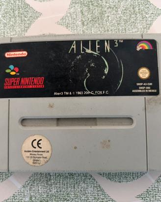 Super Nintendo - Alien 3 - Pal Version