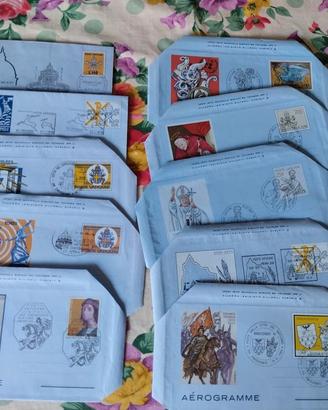 Aerogrammi e cartoline postali FDC Vaticano