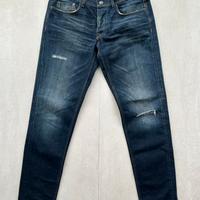 Jeans Iceberg Blu Strappati tg34