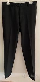 Pantalone elegante uomo nero tg 54