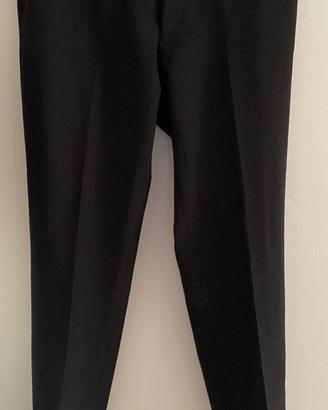 Pantalone elegante uomo nero tg 54