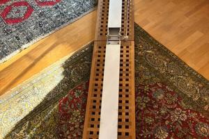 Passerella pieghevole trem in carabottino teak