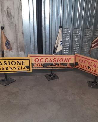 cartelli concessionaria anni 70 audi Wolksvagen 