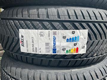 GOMME 205 50 17 RIKEN 4STAGIONI NUOVI