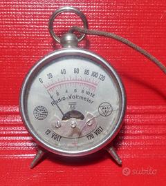 Antico Radio Voltmetro  Radio Voltmeter  1930