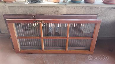 Regalasi 4 finestre all'inglese + persiane anni 70