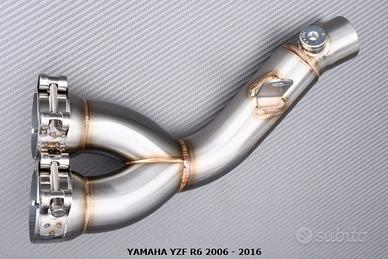Raccordo decatalizzatore YAMAHA YZF R6 2006 - 2016