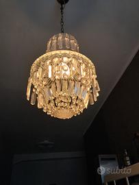 lampadario in cristallo
