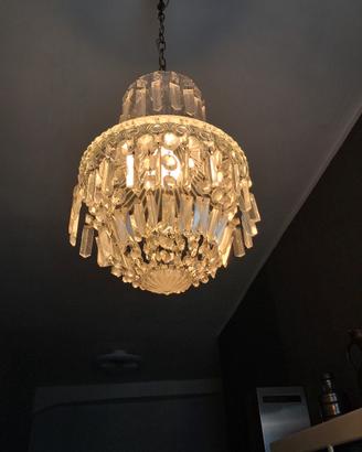 lampadario in cristallo