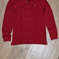 Polo maniche lunghe Champion rossa