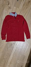 Polo maniche lunghe Champion rossa