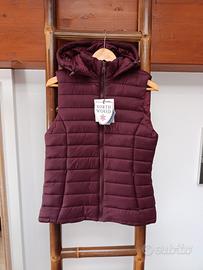 Gilet imbottito bordeaux North Wood 