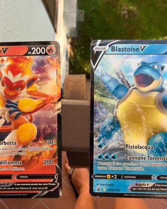 Infernape V+Blastoise V