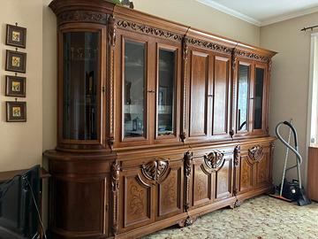 Mobile Credenza 6 ante legno intarsiato