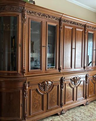 Mobile Credenza 6 ante legno intarsiato