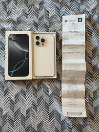 iPhone 16 Pro 256GB Titanio Bianco con GARANZIA