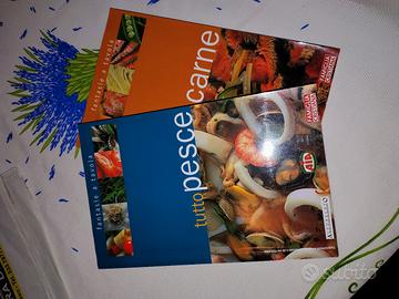 Libri di cucina Tutto Pesce e Fantasie a Tavola