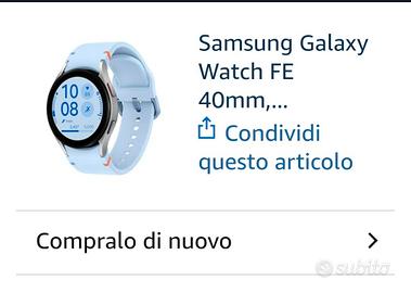 Smartwatch Samsung Galaxy Watch FE 40mm
