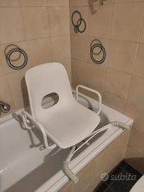 Sedile da vasca girevole per anziani e disabili