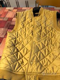 Gilet bambino/ragazzo color senape