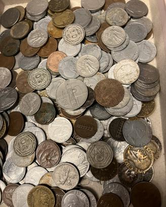 Lotto di 200 monete del regno di Italia