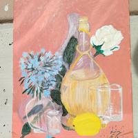 Natura morta con plumbago