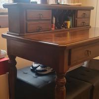 Scrivania scrittoio legno