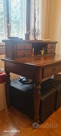 Scrivania scrittoio legno