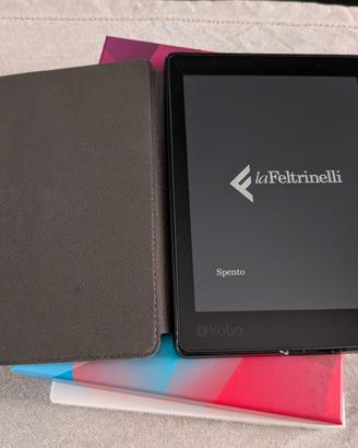 Ebook reader Kobo Aura ONE 7.8 + custodia