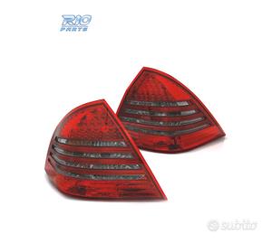 FANALI MERCEDES CLASSE C W203 04-07 LED ROSSO GRIG