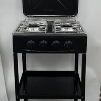 CUCINE NERE NUOVE VOV CON SCAFFALI