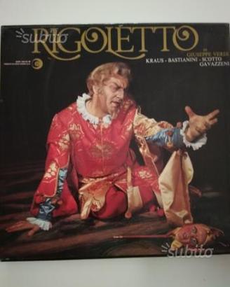 Cofanetto Vinili Lp Rigoletto Giuseppe Verdi