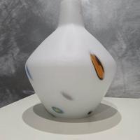 Ampolla per lampadario in vetro opalino