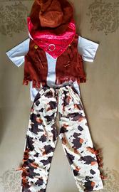Costume cowboy carnevale halloween