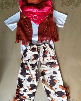 Costume cowboy carnevale halloween