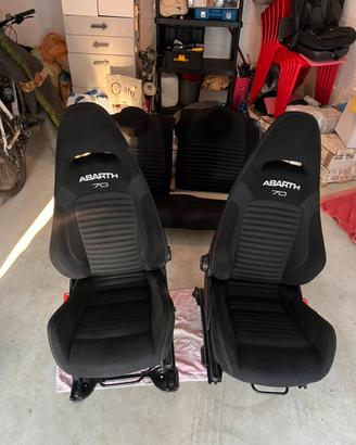 Sedili Sabelt 70 anniversario 500 Abarth