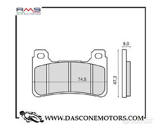 Coppia Pastiglie Honda Cbr 600 Rr Anteriori organi