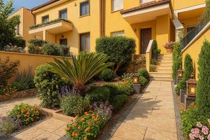 Ribassato villa multi piani ascensore interno