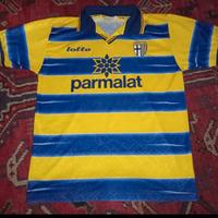Maglia Calcio Parma Parmalat Lotto originale L

