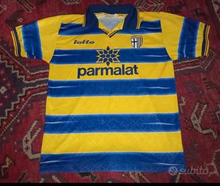 Maglia Calcio Parma Parmalat Lotto originale L


