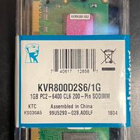 Memoria Ram ddr2