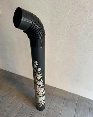 Tubo fumario decorato 120cm