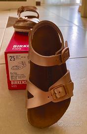 Birkenstock tg 25 Rosa Electric metallic copper