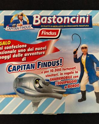 CAPITAN FINDUS BASTONCINI BLISTER DIORAMA 1999