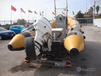 CARRELLO+GOMMONE+MOTORE+COME FOTO=euro3300