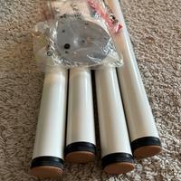 Gambe Tavolo più kit Fissaggio