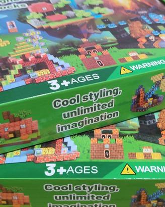 CUBI MAGNETICI MINECRAFT