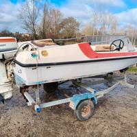 Scafo 4 metri con motore