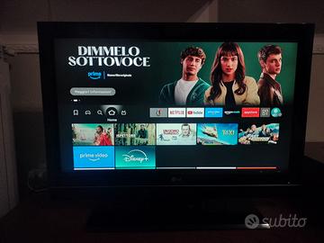 TV LG LCD 37 POLLICI + FIRESTICK HD SMART TV