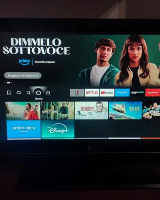TV LG LCD 37 POLLICI + FIRESTICK HD SMART TV